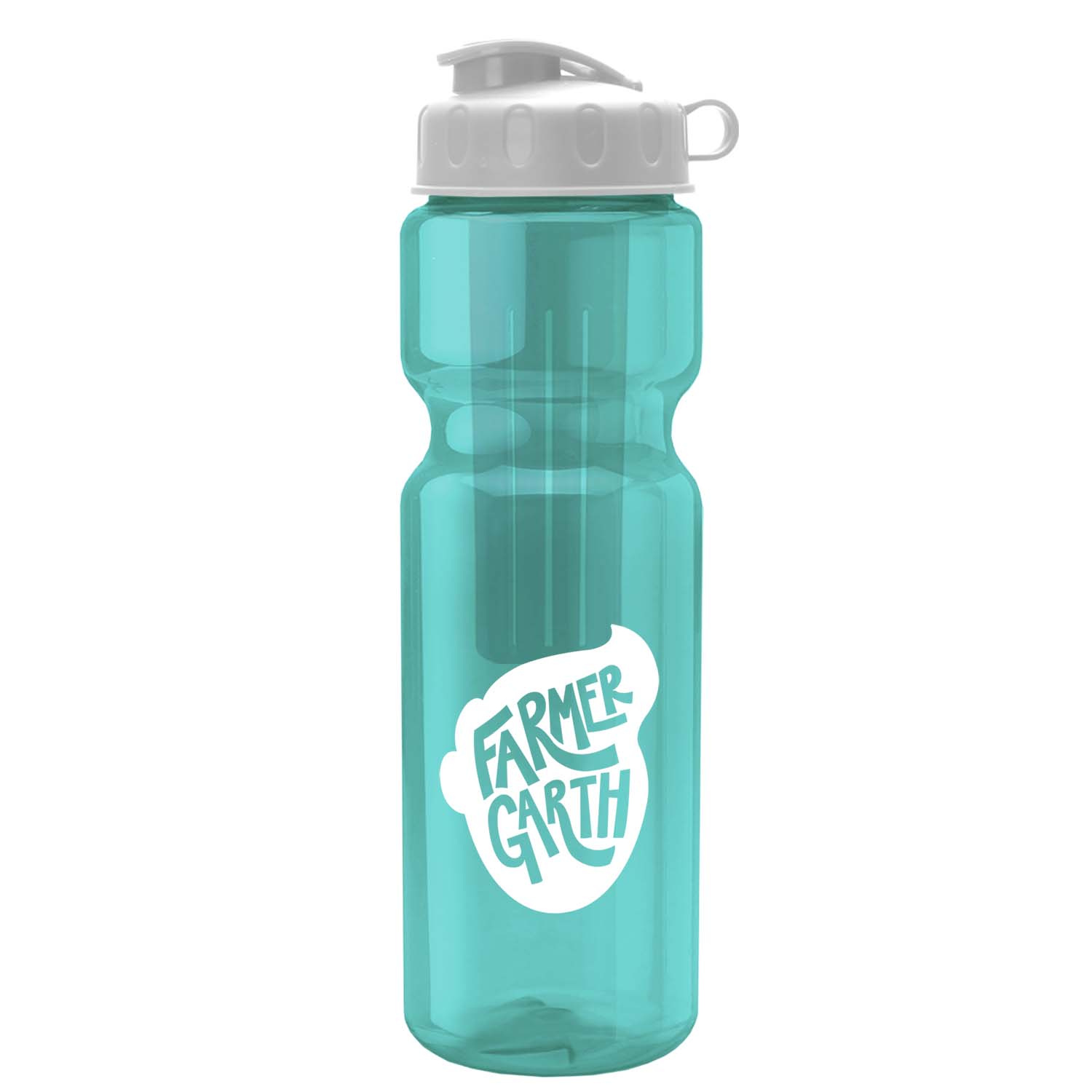 Champion - 28 Oz. Transparent Bottle With Flip And Infuser