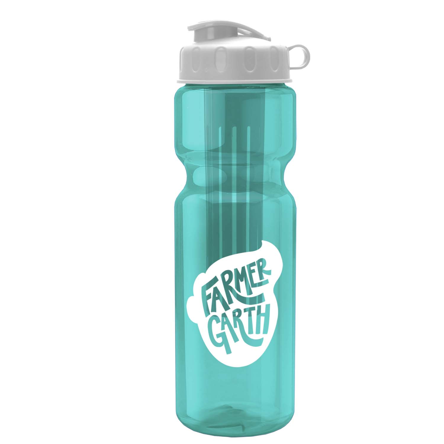 Champion - 28 Oz. Transparent Bottle With Flip And Large Infuser