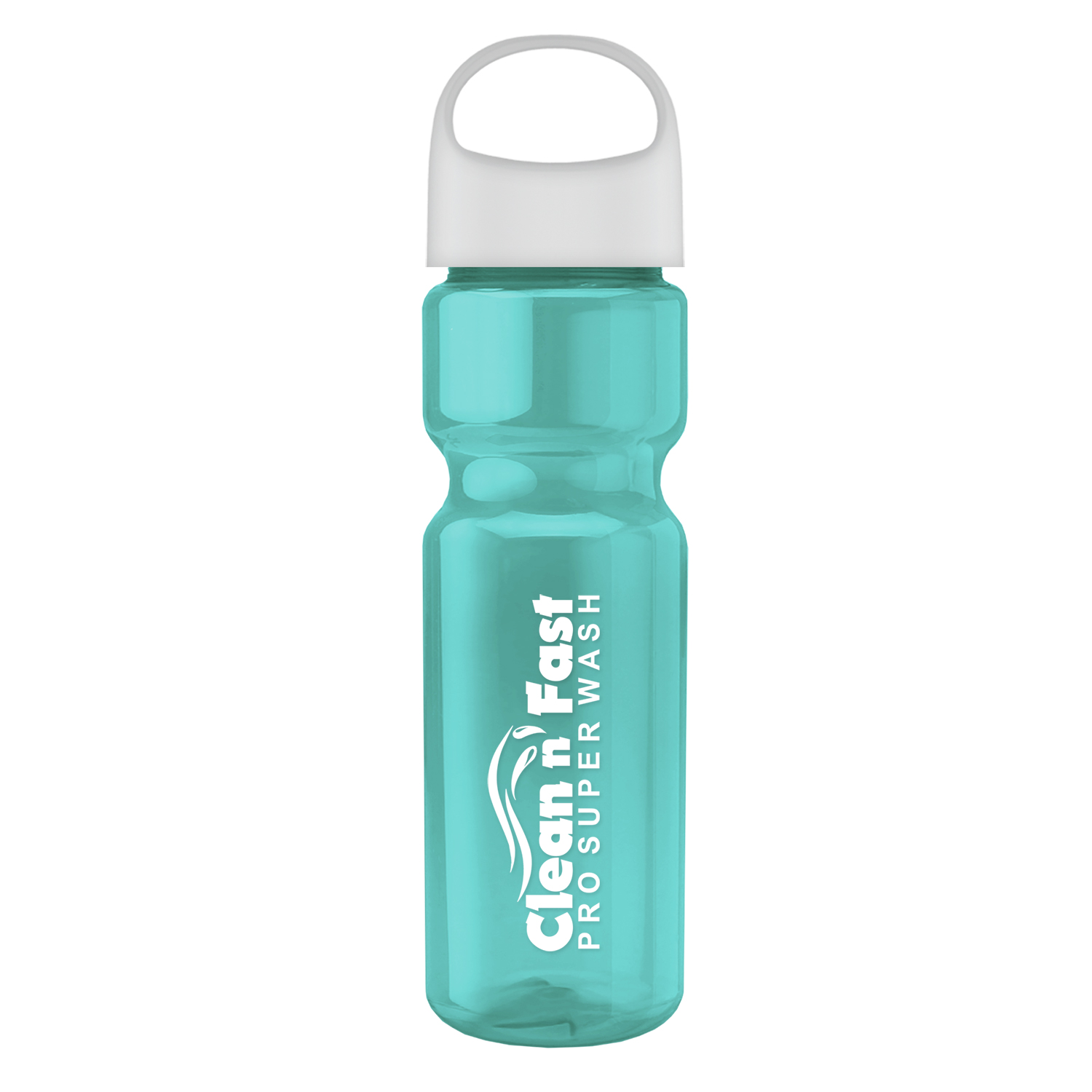 Champion - 28 Oz. Transparent Bottle With Oval Crest