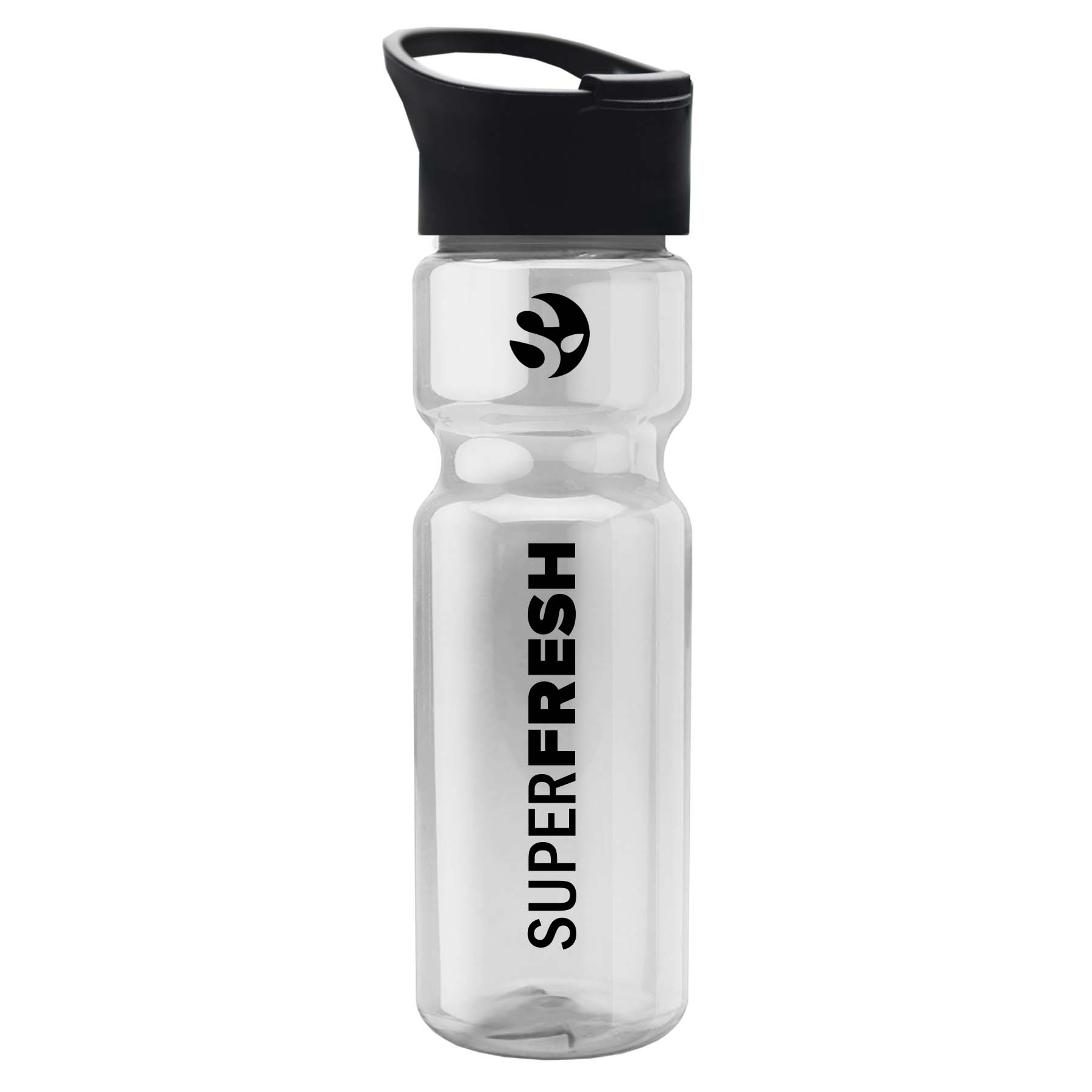 Champion - 28 Oz. Transparent Bottle With Pop-up