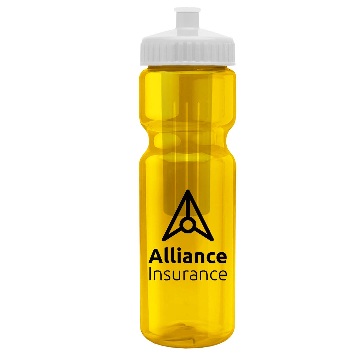 Champion - 28 Oz. Transparent Bottle With Push Pull And Infuser