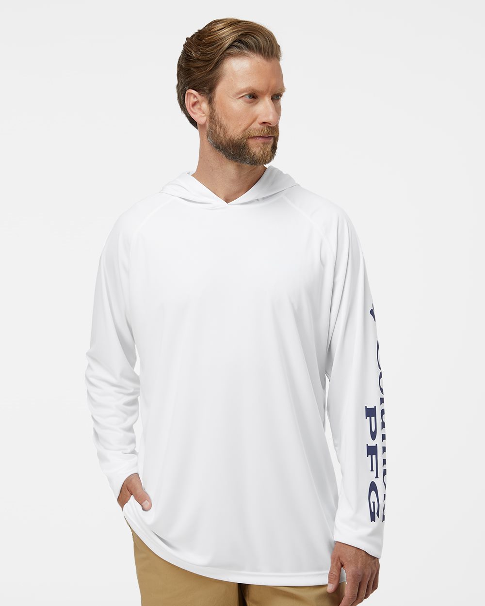 Columbia Men's PFG Terminal Tackle&trade; Hooded Long Sleeve T-Shirt - 212482