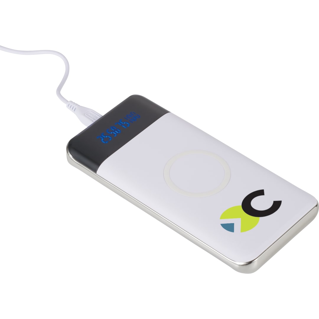 Constant 10000 MAh Wireless Power Bank W/Display