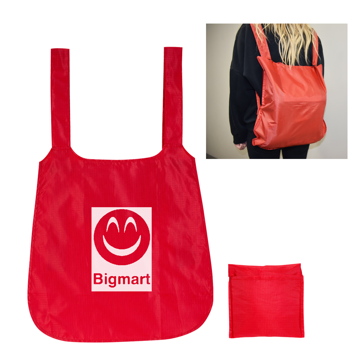 Convertible Ripstop Tote Bag Backcpack