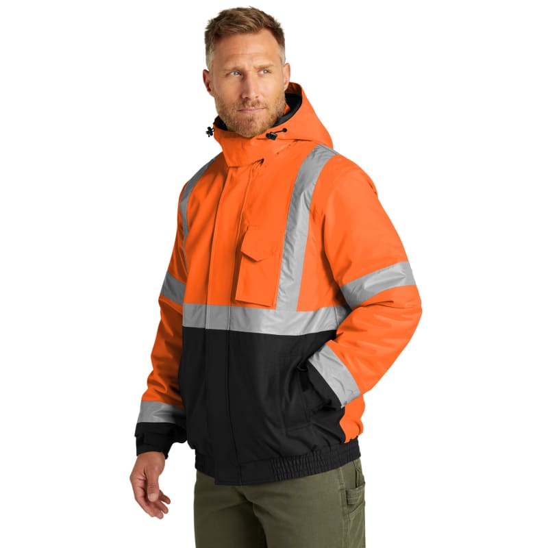 CornerStone ANSI 107 Class 3 Economy Waterproof Insulated Bomber Jacket