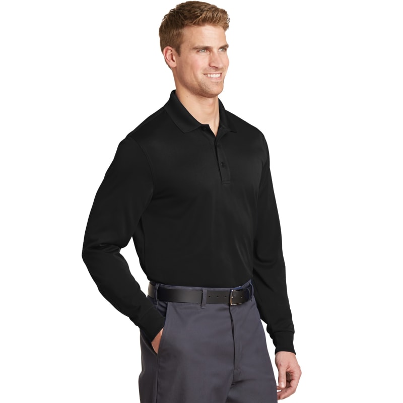 CornerStone Select Snag-Proof Long Sleeve Polo.