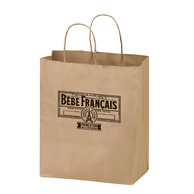 Recycled (Kraft) D Cut Paper carry bag 5 inches (width) x 7 inches (he –  Recycle.Green