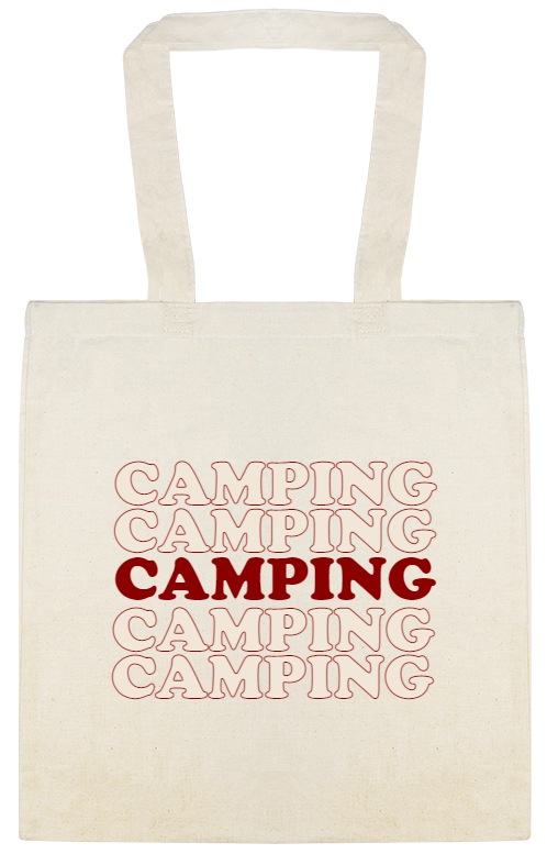 Parties & Events Camping Custom Everyday Cotton Tote Bags Style 147919