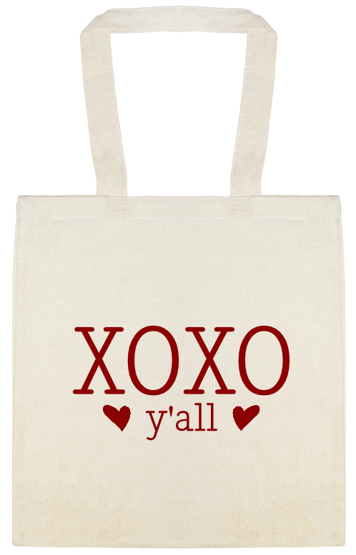 Xoxo You All Yall Custom Everyday Cotton Tote Bags Style 146959
