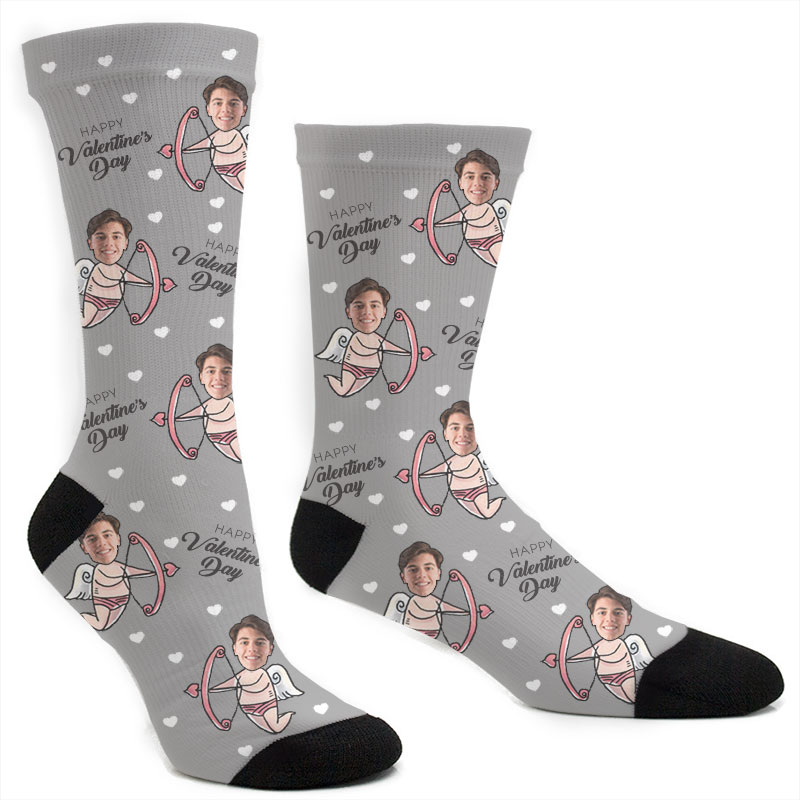 Custom Cupid Socks