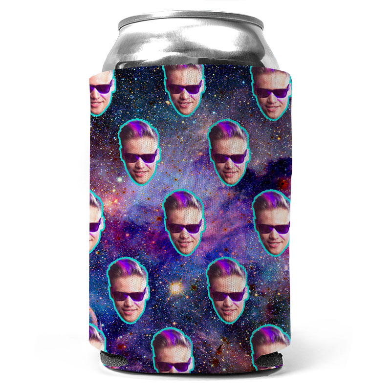 Custom Galaxy Can Coolers