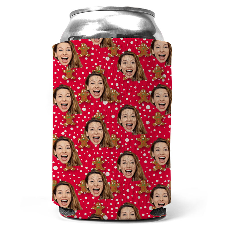 Custom GingerBread Can Cooler