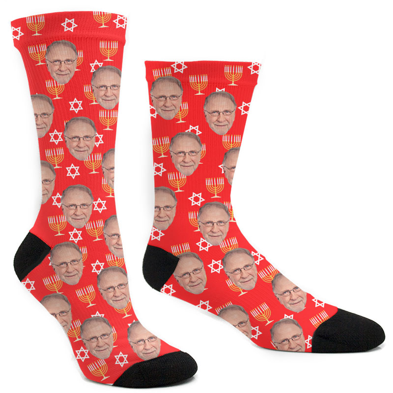 Custom Hanukkah Socks