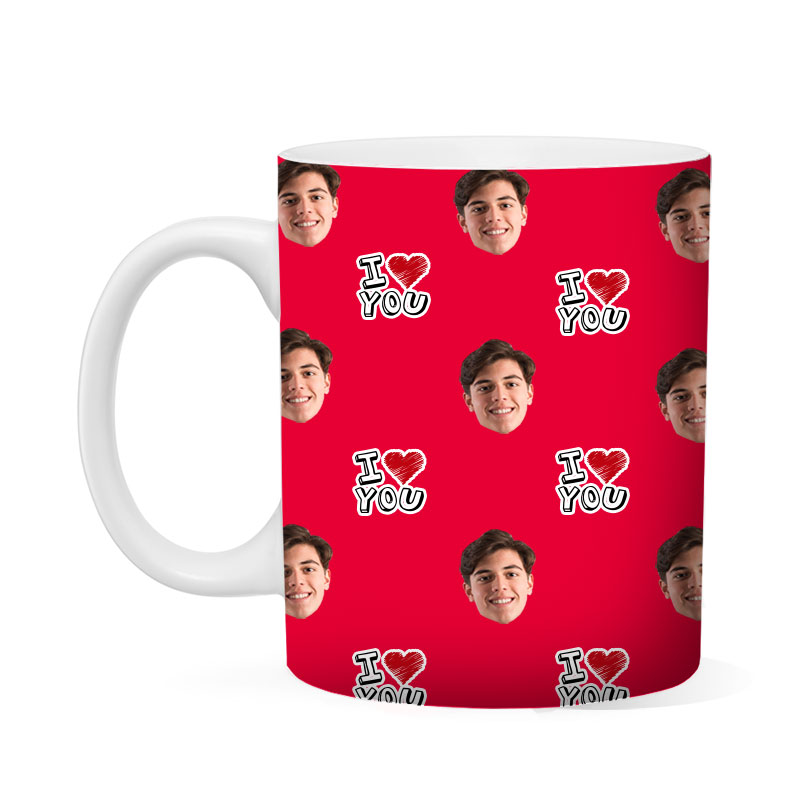 Custom I Love You Mug