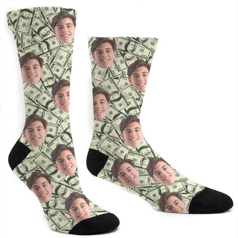 Custom Money Socks