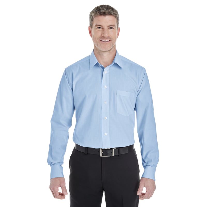 Devon & Jones Men's Crown Woven Collection® Striped Shirt