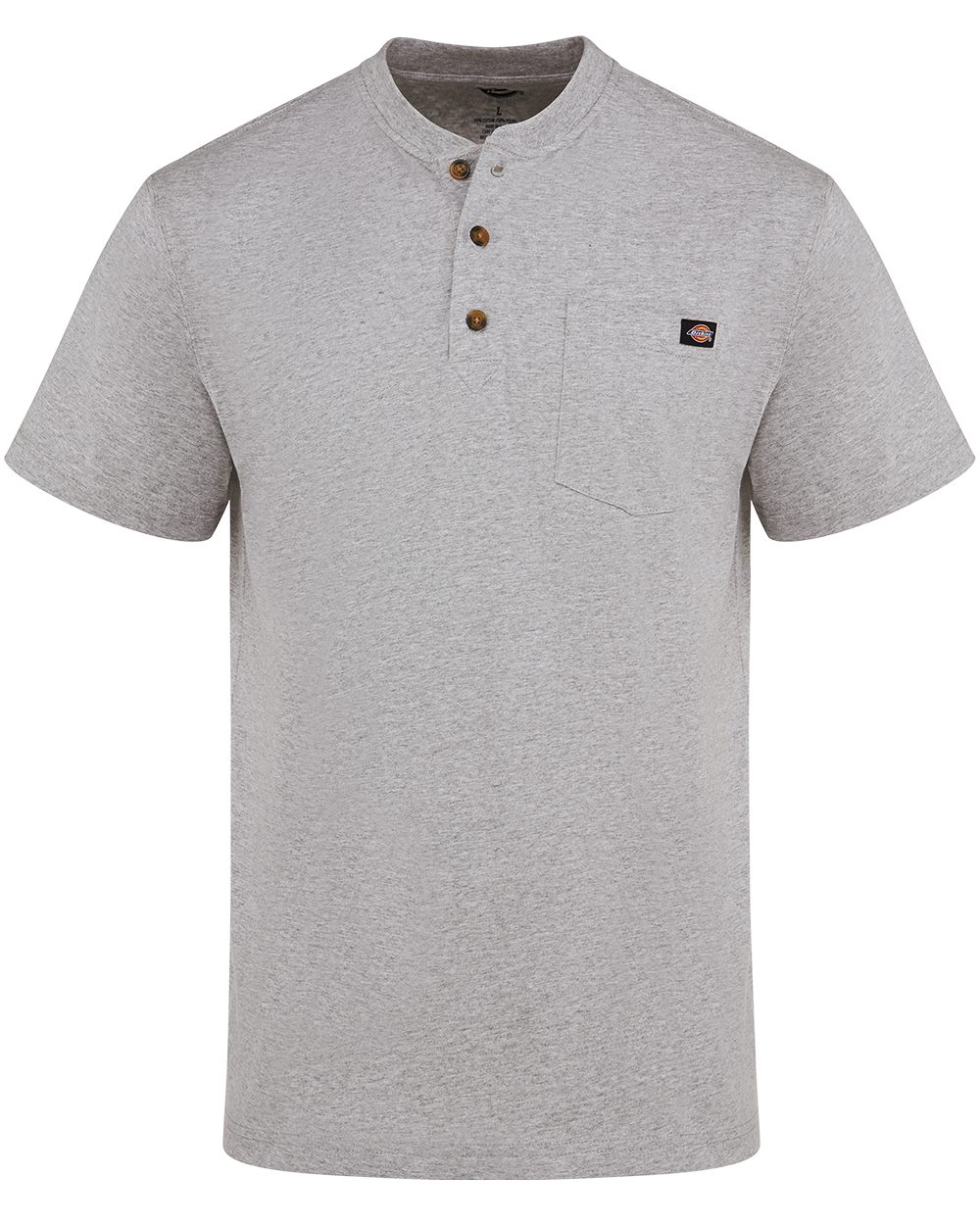 Dickies Men's Tall Heavyweight Traditional Short Sleeve Henley - WS51T
