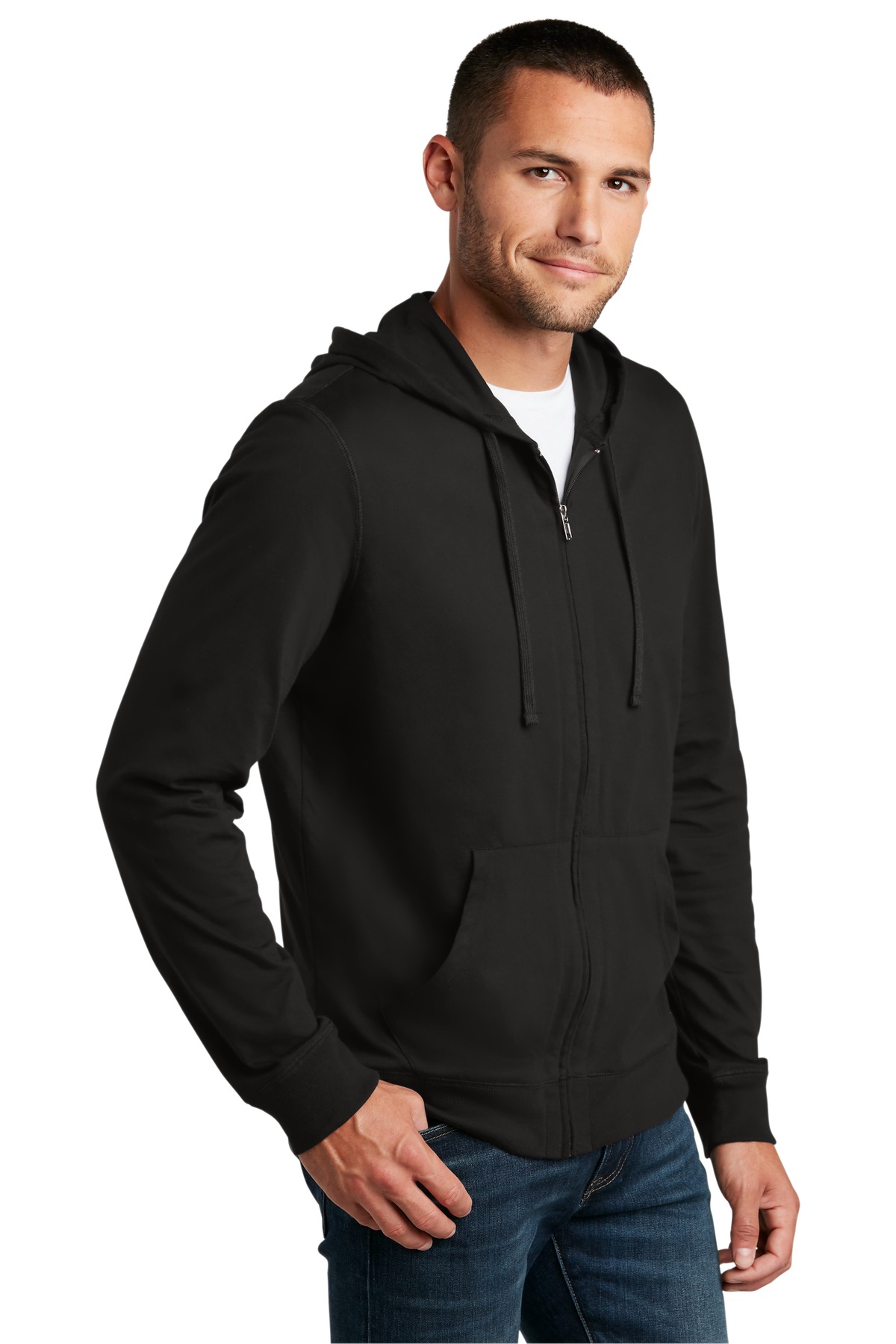 District Jersey Full-Zip Hoodie.