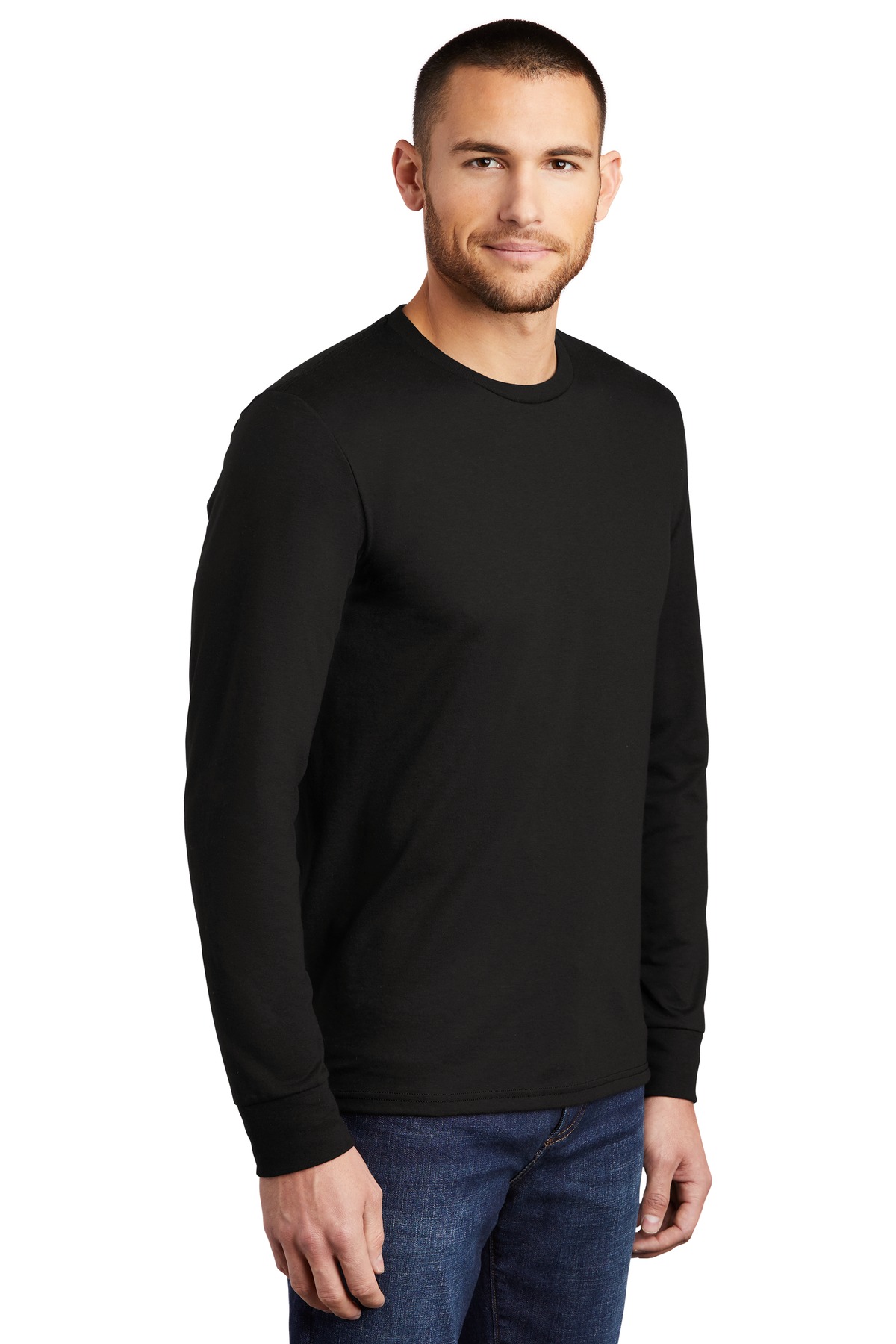 District Perfect Tri Long Sleeve Tee .