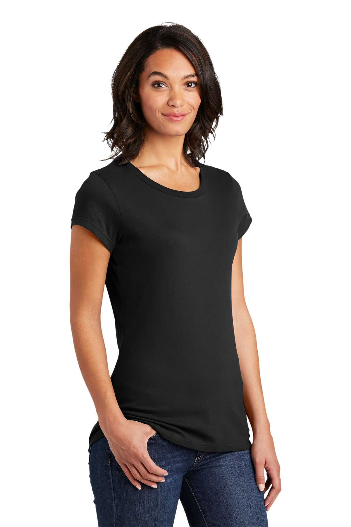 District Women's Fitted Very Important Tee .