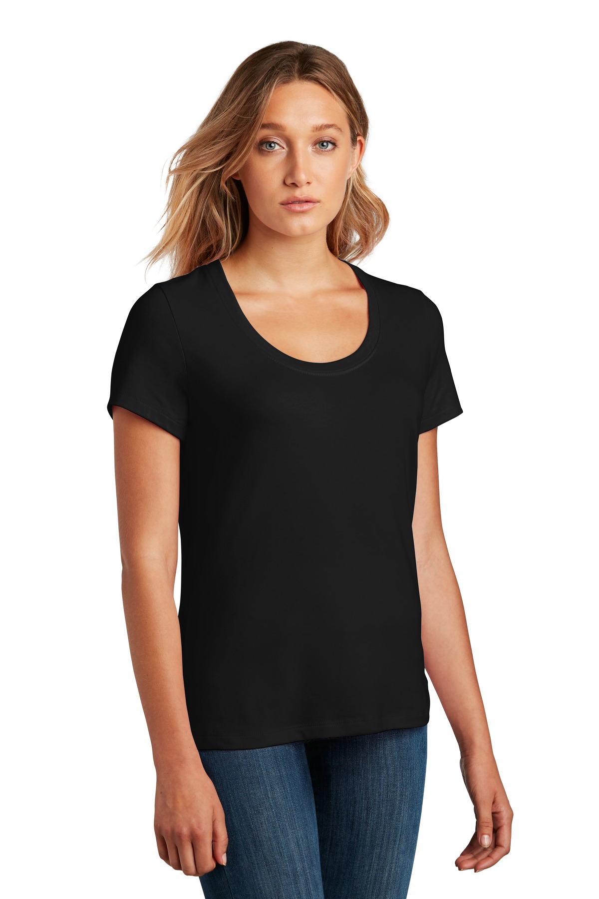 District Women's Flex Scoop Neck Tee
