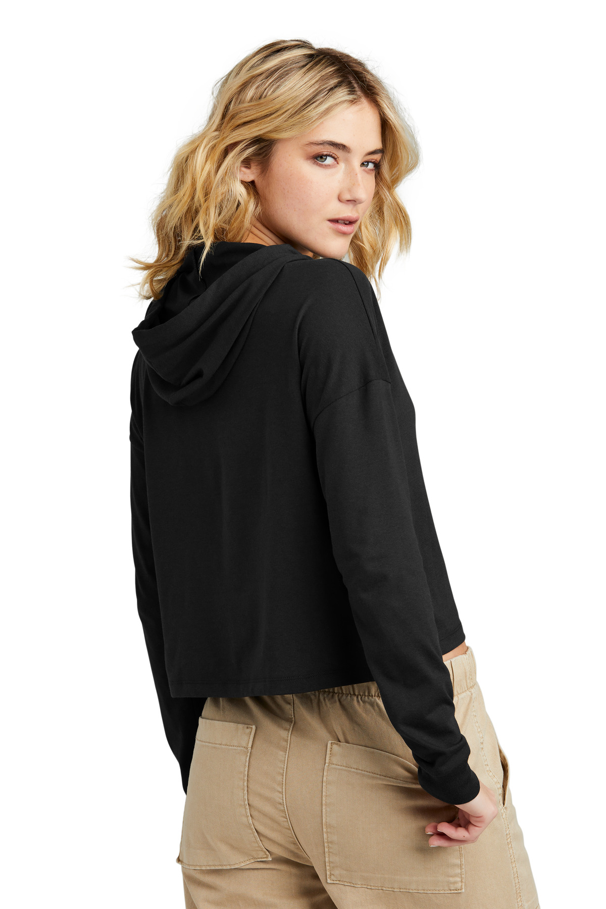District Women's Perfect Tri Midi Long Sleeve Hoodie