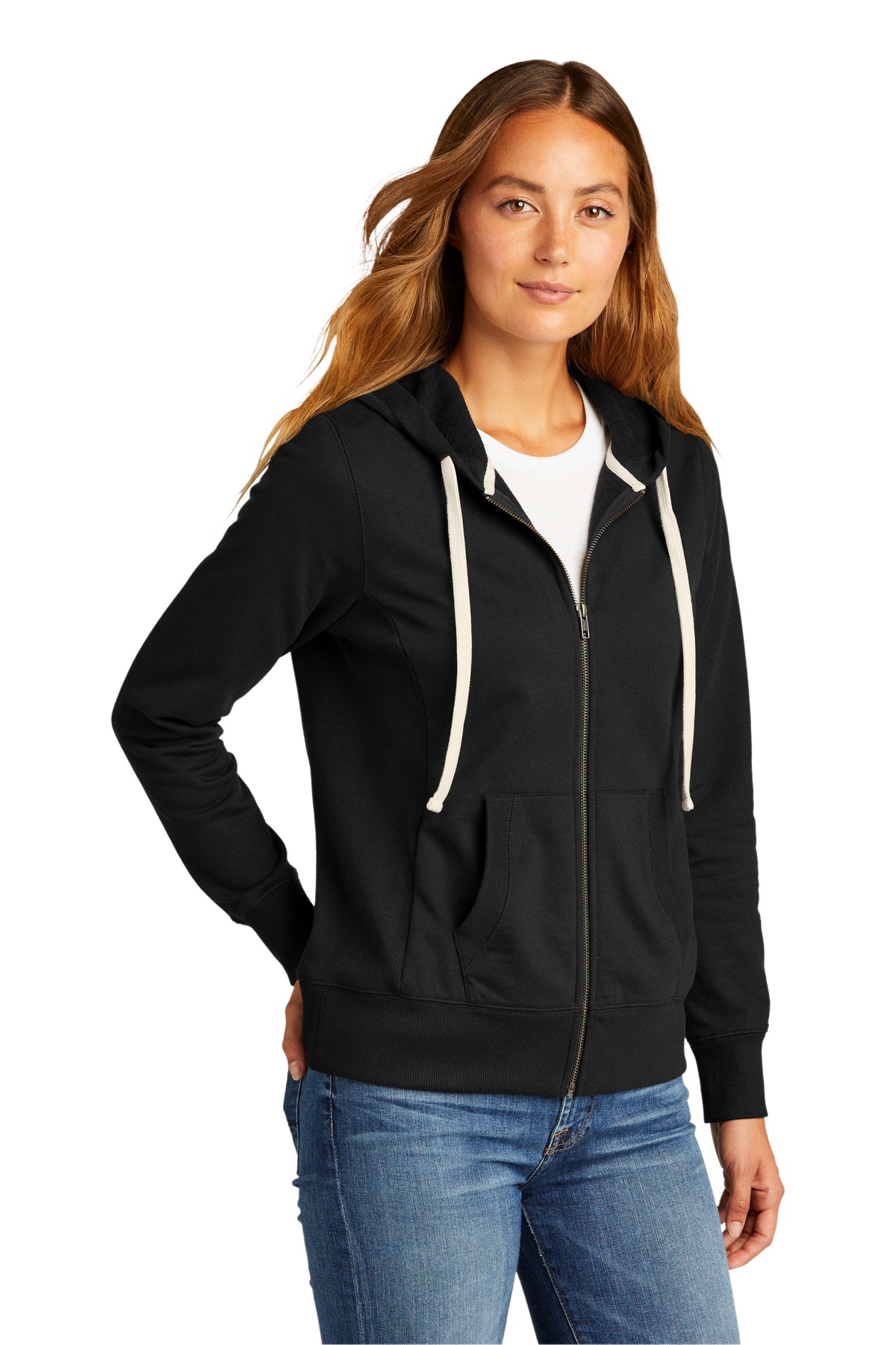 District Women's Re-Fleece Full-Zip Hoodie