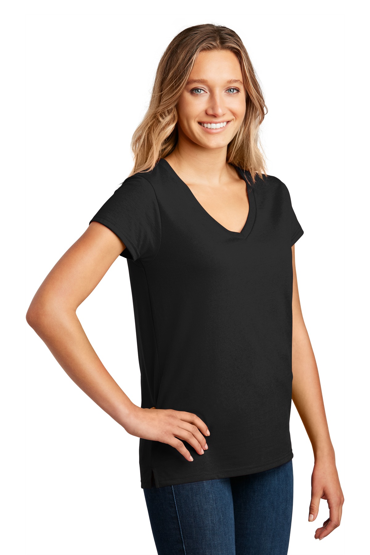 District Women's Re-Tee V-Neck