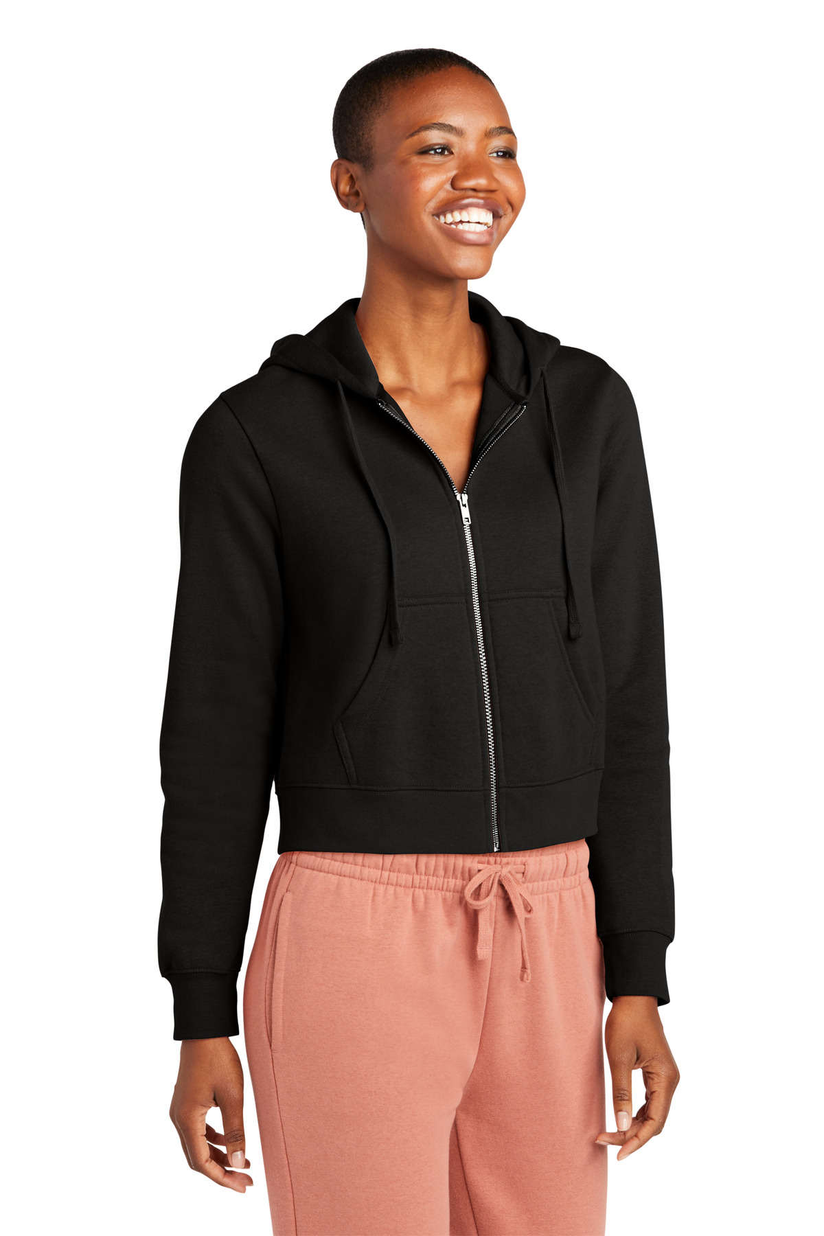District Women's V.I.T. Fleece Full-Zip Hoodie