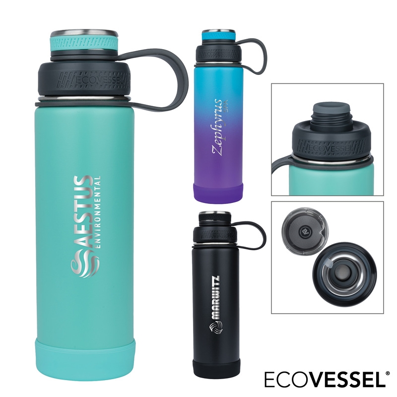 EcoVessel EcoVessel® Boulder 20 Oz. Vacuum Insulated Water Bottle