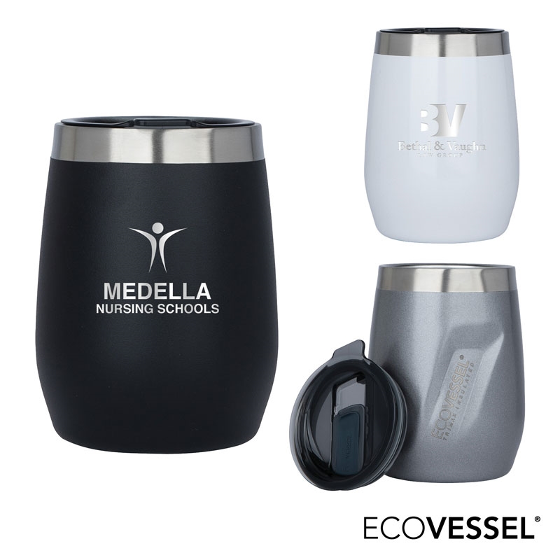 EcoVessel EcoVessel® Port 10 Oz. Vacuum Insulated Wine Tumbler