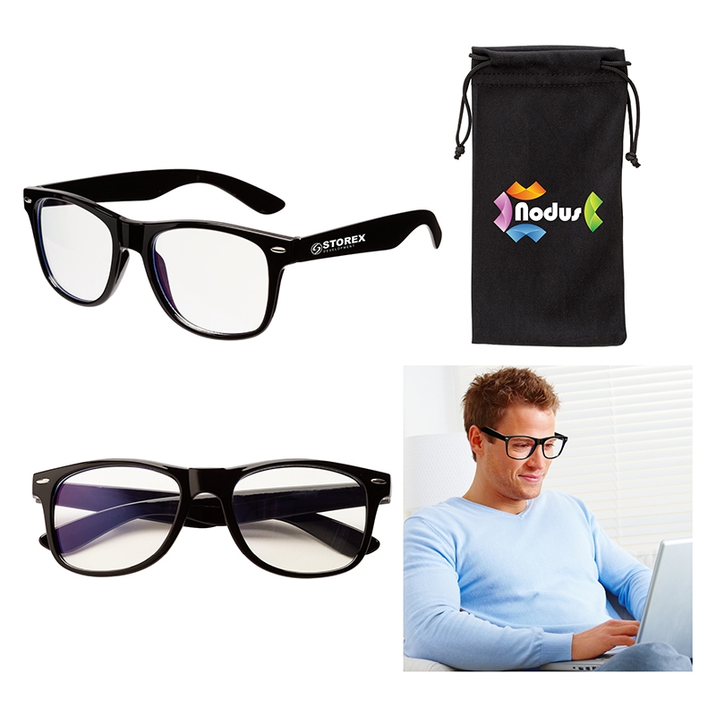 Essentials Edmond II Bluelight Blocking Glasses & Pouch