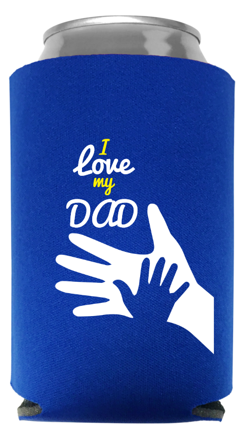 Fathers Day Full Color Foam Collapsible Coolies Style 107847