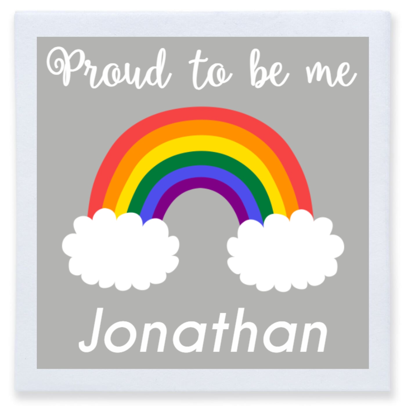 Proud To Be Jonathan Full Color 3ply Premium Beverage Napkins Style 173220