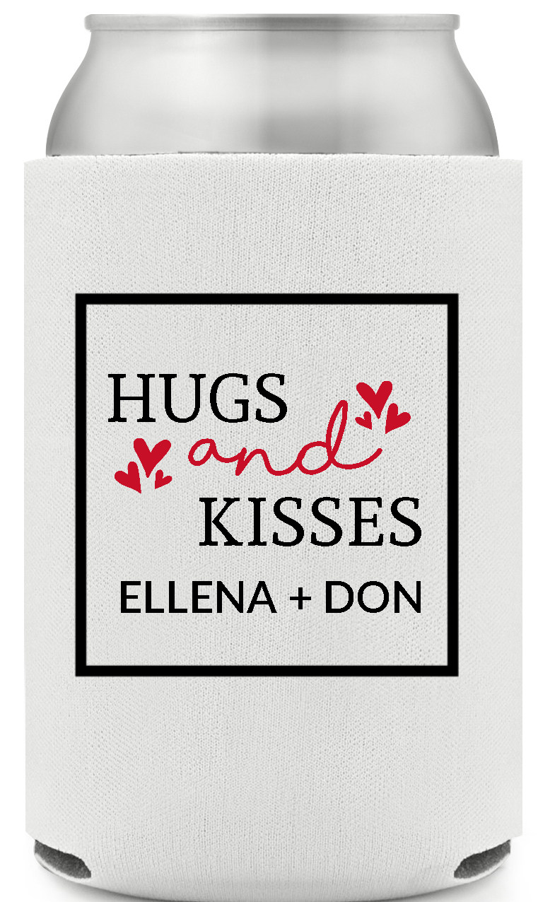Hugs And Kisses Ellena Don Full Color Foam Collapsible Coolies All Over Print Style 169575