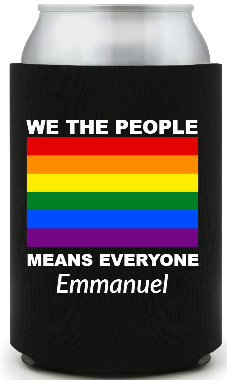 We The People Means Everyone Full Color Foam Collapsible Coolies All Over Print Style 173279