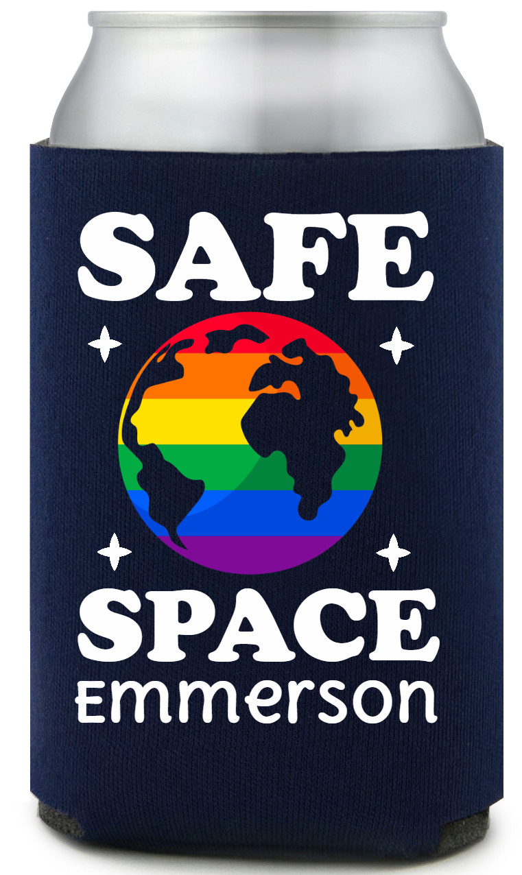 Safe Space Emmerson Full Color Foam Collapsible Coolies All Over Print Style 173290