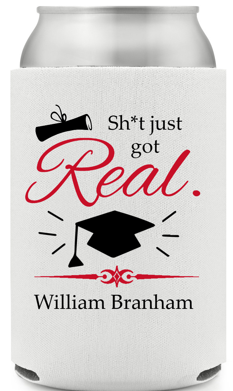 Sht Just Got Real William Branham Full Color Foam Collapsible Coolies All Over Print Style 171700