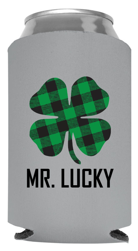 Saint Patrick's Day Full Color Foam Collapsible Coolies Style 131523