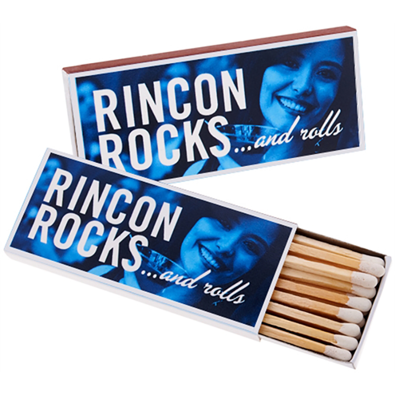 Full Color Matchboxes With 17 3-Inch Matchsticks