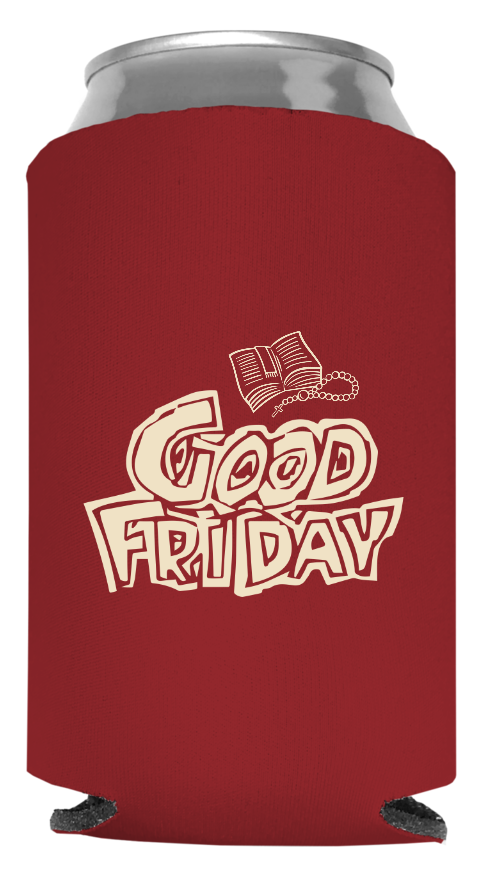 Good Friday Full Color Foam Collapsible Coolies Style 82306