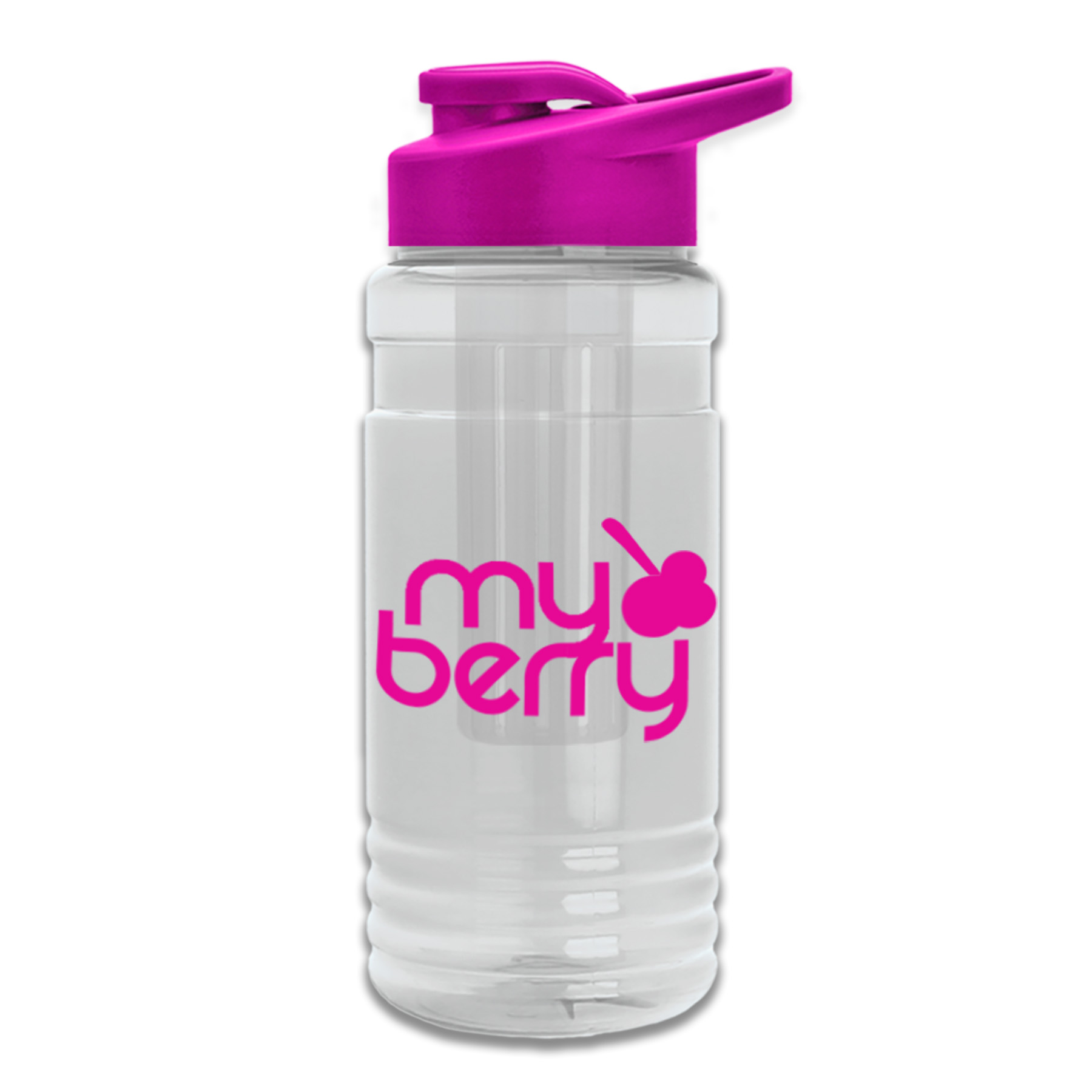 Groove ? 20 Oz. Tritan Infuser Bottle With Drink Thru And Tritan Infuser