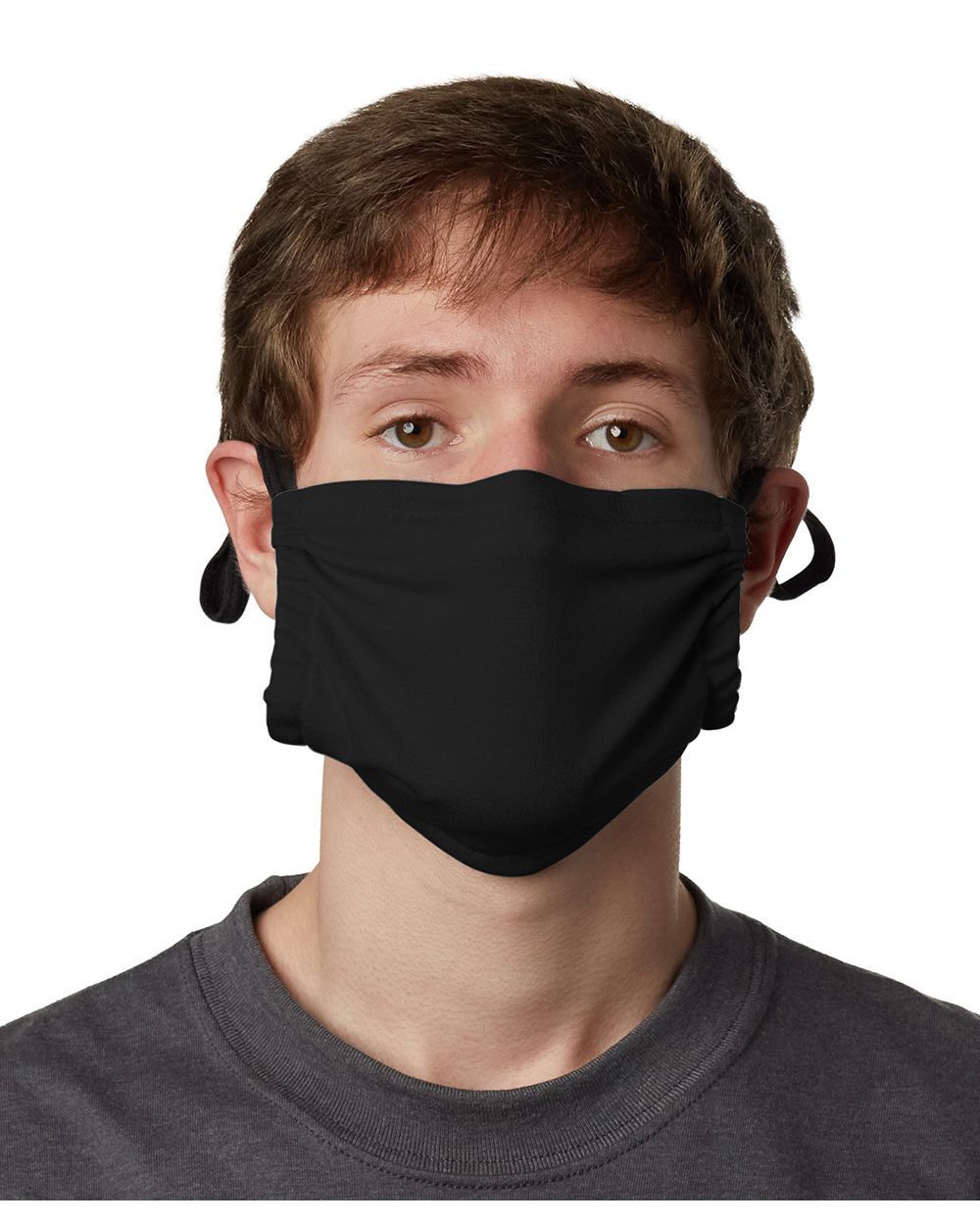 Hanes 2-Ply Cotton Pocket Face Mask - MKPKCR