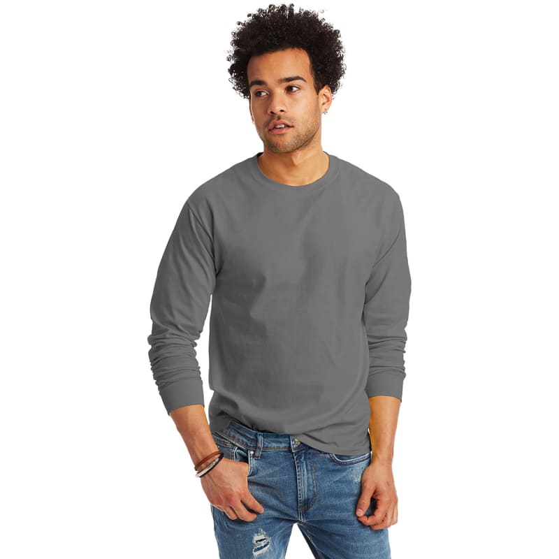 Hanes Adult Authentic-T Long-Sleeve T-Shirt