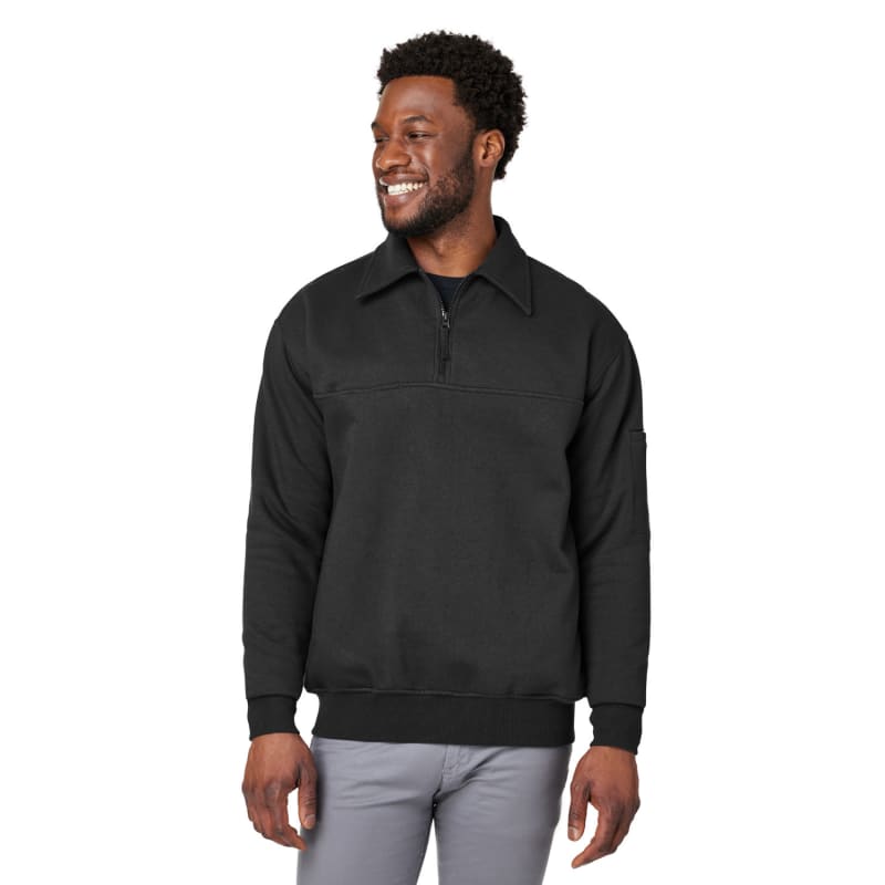 Harriton Men's ClimaBloc™ Heavyweight Quarter-Zip