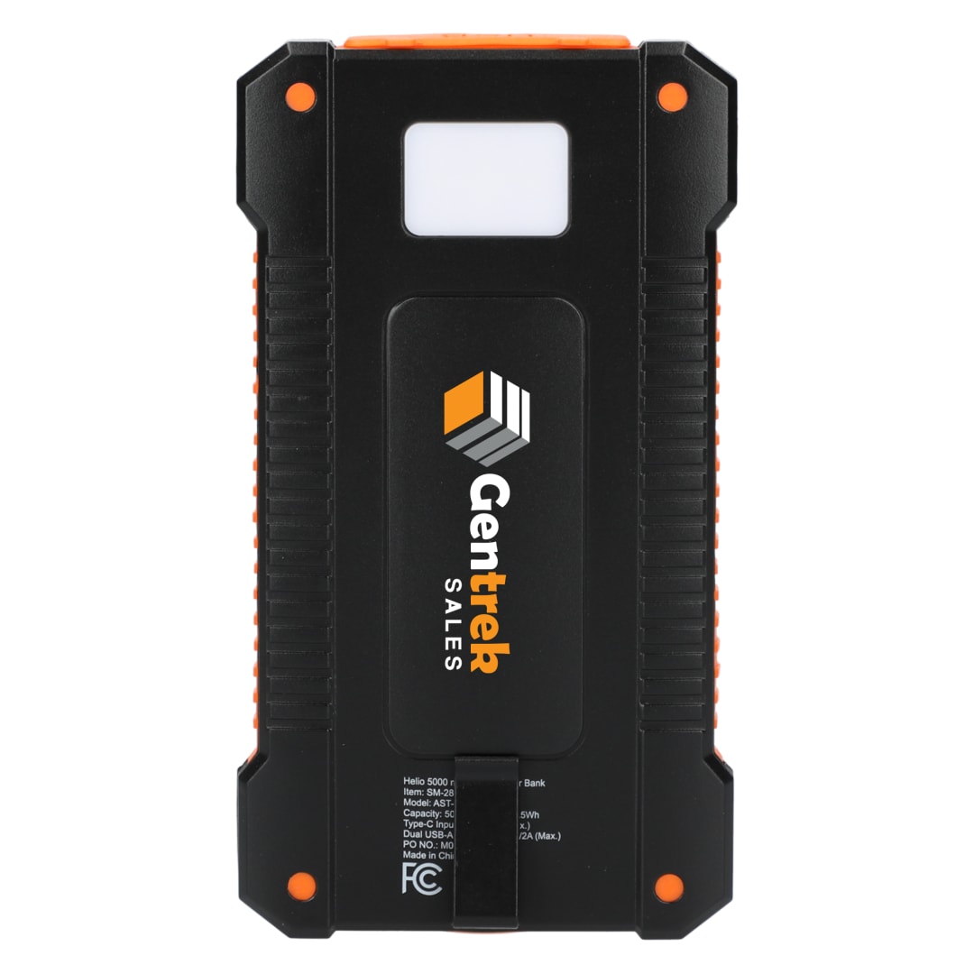 Helio 5000 MAh Solar Power Bank