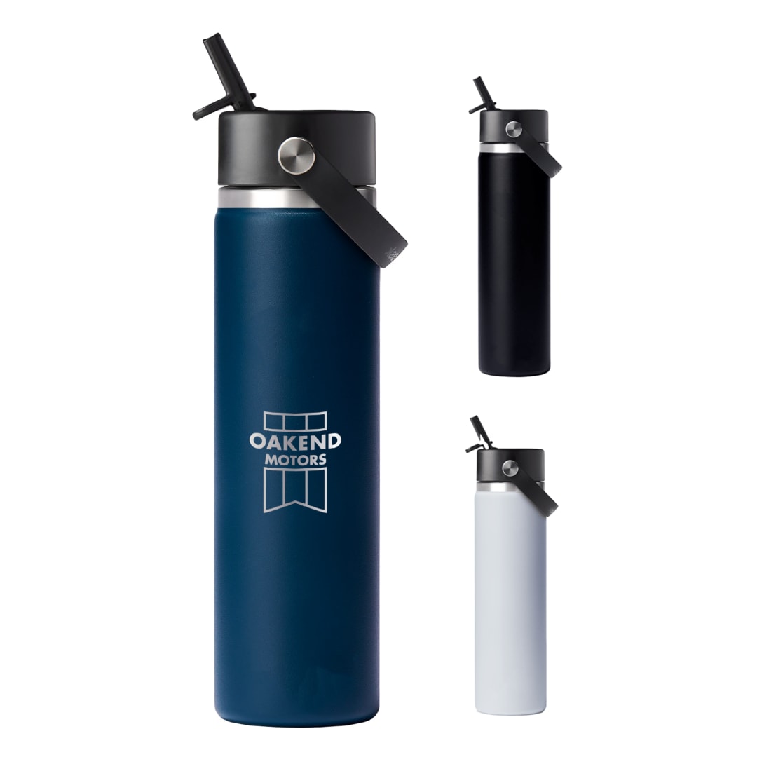 Hydro Flask Hydro Flask® Wide Mouth W/ Flex Straw Cap 24oz