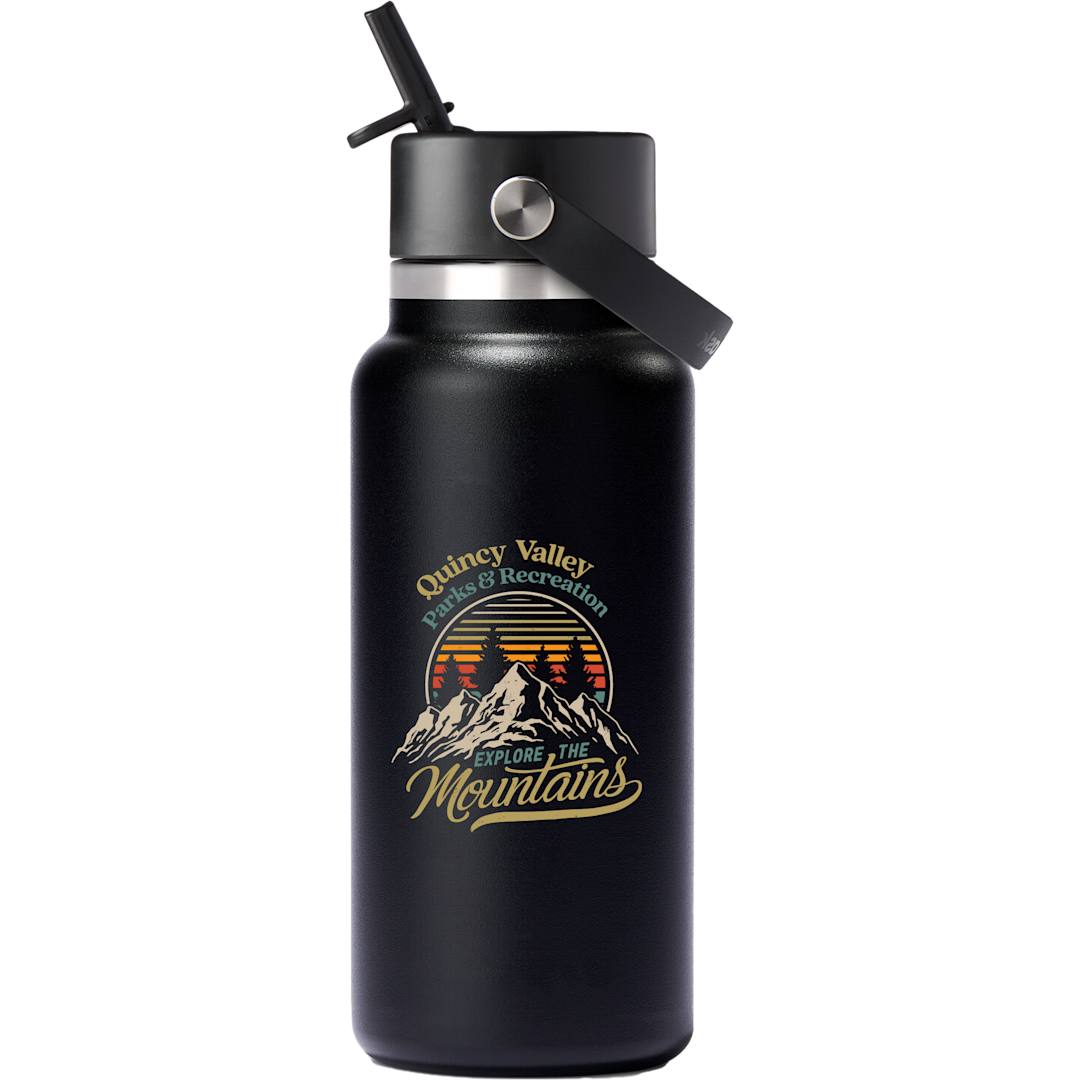 Hydro Flask Hydro Flask® Wide Mouth W/ Flex Straw Cap 32oz