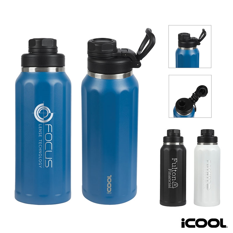 ICool ICOOL® Sedona 32 Oz. Double Wall Stainless Steel Water Bottle