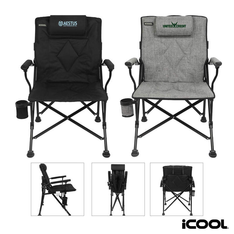 ICool ICOOL® Twin Peaks Portable Camping Chair